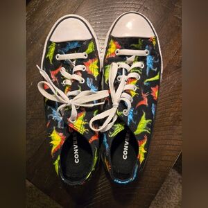 Converse Kids' Dinosaur Print Sneakers Sz 6
